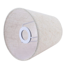 Carica l'immagine nel visualizzatore di Gallery, Set di 3 paralumi per lampadari, mini paralumi in lino, 3 pollici per 5 pollici per 5,5 pollici