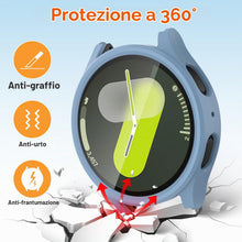 Carica l'immagine nel visualizzatore di Gallery, 4+4Pezzi Cover 40mm per Samsung Galaxy Watch 7 Pellicola Protettiva, AntiGraffio PC Custodia + HD Vetro Temperato Protez