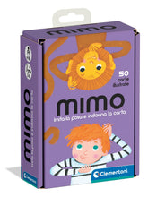 Carica l'immagine nel visualizzatore di Gallery, Clementoni - Mimo, Mazzo di 50 Carte per Imitare Pose e Indovinare l'Azione, per Bambini 4+ Anni e Tutta la Famiglia, 2-