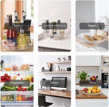 Carica l'immagine nel visualizzatore di Gallery, BillyBath 360° Portaspezie Organizer Girevole - Organizer Cucina, portaspezie, senza fori, per organizer da cucina, 23cm