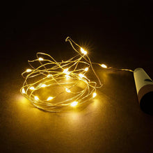 Carica l'immagine nel visualizzatore di Gallery, Luci della stringa, luci della bottiglia di vino ricaricabili USB con sughero, versione 2024 USB Fairy Light per il part