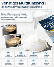 Carica l'immagine nel visualizzatore di Gallery, Sigillante Isolante Impermeabile, 500G Trasparente Sigillante Impermeabile Liquido, Interno ed Esterno Colla Impermeabil