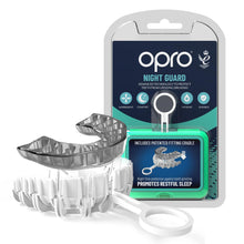 Carica l'immagine nel visualizzatore di Gallery, OPRO Protezione notturna raccomandata dai dentisti per digrignamento denti, bruxismo e per rilassare l'articolazione tem