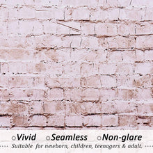 Carica l'immagine nel visualizzatore di Gallery, Fondale fotografico, 2 x 3 m / 6,6 * 9,8 piedi BDDFOTO bambini adulti studio completo corpo retrò mattone fotografia fondale tenda per decorazioni per feste