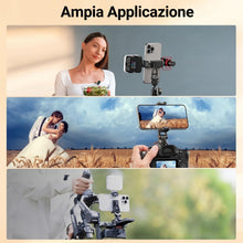 Carica l'immagine nel visualizzatore di Gallery, NEEWER GA010 Supporto Smartphone da Treppiede Metallico con Cold Shoe, 1/4"