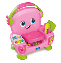 Carica l'immagine nel visualizzatore di Gallery, Clementoni Baby - Poltroncina Interattiva Canta Suona e Balla Pink, Bambini 12-36 Mesi, Gioco Educativo con Luci e Filastrocche per Imparare Cantando e Ballando, Made in Italy, Lingua Italiana, 17755