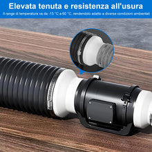 Carica l'immagine nel visualizzatore di Gallery, Riduttore per condotti di ventilazione, riduttore da 150 mm a 100 mm per la riduzione dei condotti, conversione della ve