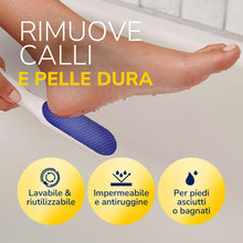Carica l'immagine nel visualizzatore di Gallery, Dr. Scholl’s Lima per Piedi in Vetro Nano – Rimuove all'istante la Pelle Secca su Piedi Bagnati o Asciutti, Impermeabile