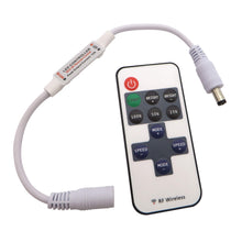 Carica l'immagine nel visualizzatore di Gallery, Dimmer/interruttore per luci LED da 12 V CC a tensione continua con telecomando, per tutte le lampade LED dimmerabili co
