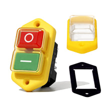 Carica l'immagine nel visualizzatore di Gallery, Interruttore di sicurezza a riarmo automatico KEDU KJD17B 230V IP55