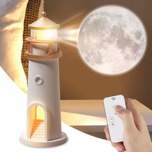 Carica l'immagine nel visualizzatore di Gallery, Luce di Proiezione Lunare, Lampada Faro con Telecomando, Luce Notturna Bambini, Romantica Lampada Proiettore, Decorazion