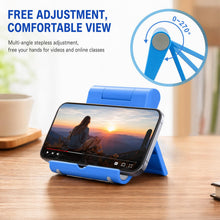 Carica l'immagine nel visualizzatore di Gallery, 4Pcs Porta Cellulare, Supporto Telefono Cellulare da Tavolo Regolabile