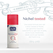 Carica l'immagine nel visualizzatore di Gallery, Neutro Roberts, Deodorante Stick Dermazero Ipoallergenico, 40 ml