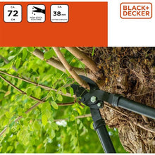Carica l'immagine nel visualizzatore di Gallery, BLACK+DECKER Troncarami - Capacità di taglio 38 mm - 72 cm - Troncarami con rivestimento antiaderente sulle lame - Nero/