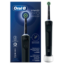 Carica l'immagine nel visualizzatore di Gallery, Oral-B Spazzolino Elettrico Vitality Pro, Nero, 1 Testina