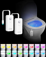 Carica l'immagine nel visualizzatore di Gallery, Luce LED WC con Sensore di Movimento, IP65 Impermeabile, 2 Pezzi