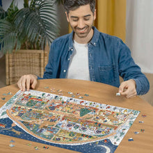 Carica l'immagine nel visualizzatore di Gallery, Ravensburger - Puzzle 1000 Pezzi Il Laboratorio di Babbo Natale | Puzzle Per Adulti | Per Tutta La Famiglia | Con Una Misura Di 70x50 Cm | Regalo Adulti | Regali Natale