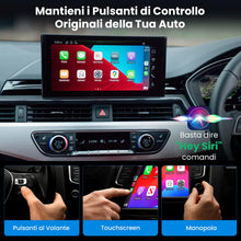 Carica l'immagine nel visualizzatore di Gallery, S1 Adattatore CarPlay Wireless per iPhone, Converte cablato in Wireless, Plug and Play, Compatibile con USB e Type-C, Ca