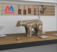 Carica l'immagine nel visualizzatore di Gallery, Magnetpro 8 pezzi Magneti Rettangolari 30 kg Forza 60 x 13,5 x 5 mm