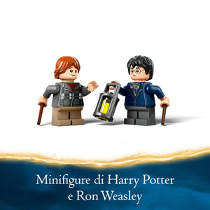 LEGO Harry Potter Aragog nella Foresta Proibita, Grande Ragno Giocattolo da Costruire con Parti Snodabili, Giochi di Magia per Bambini e Bambine da 7 Anni in su con 2 Minifigure e Accessori 76434