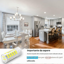 Carica l'immagine nel visualizzatore di Gallery, Gy6.35 - Lampadina LED di ricambio per lampadina alogena 12 V JC Bipin 40 W 50 W con base a pin, luce bianca, 4 W, picco