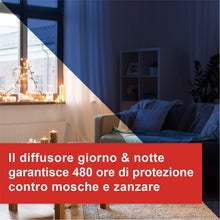 Carica l'immagine nel visualizzatore di Gallery, Vape, Ricarica Liquida Mosche-Zanzare, Protezione per 480 ore, Protegge dalle Mosche, Zanzare Comuni e Tigre, 22 ml