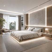 Carica l'immagine nel visualizzatore di Gallery, ONSSI® Strisce LED Neon 220v (Bianco Neutro,3 Metri),12w/m COB Luce a Corda ad Alta Luminosità,Ogni Taglio 10 cm, Imperm