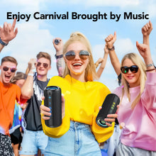 Carica l'immagine nel visualizzatore di Gallery, Cassa Bluetooth Portatile Potente 30W, Altoparlante Bluetooth 5.4 con Miglioramento Basso 3.0, IPX7 Speaker BluetoothAccoppiamento TWS, 30H di Autonomia con 8 Modalità RGB, Supporto Micro-Con, AUX, TF