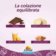 Carica l'immagine nel visualizzatore di Gallery, CÉRÉAL BUONI SENZA, Golosi al cioccolato fondente, Snack senza zuccheri aggiunti, Biscotti ricoperti di cioccolato senza