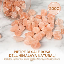 Carica l'immagine nel visualizzatore di Gallery, Lampada di Sale Himalayano senza fili, dimmerabile base legno calotta vetro