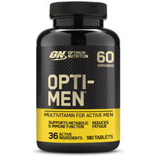 Carica l'immagine nel visualizzatore di Gallery, Optimum Nutrition Opti-Men, Multivitaminico Alto Dosaggio per Uomini
