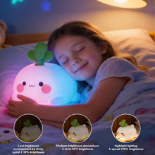 Carica l'immagine nel visualizzatore di Gallery, OHAANYY Lampada Notte Silicone Panda LED Ricaricabile Sfumatura 7 Colori