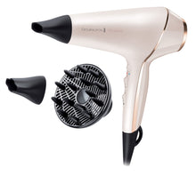 Carica l'immagine nel visualizzatore di Gallery, Remington Asciugacapelli Professionale 2400W - Teconologia OPTIheat per risultati di lunga durata - 3 accessori styling,
