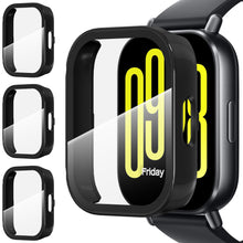 Carica l'immagine nel visualizzatore di Gallery, Diruite 3 Pezzi Cover per Xiaomi Redmi Watch 5 Active Vetro Temperato Pellicola Protettiva,PC Rigido Case Protettiva Ult