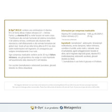 Carica l'immagine nel visualizzatore di Gallery, Metagenics B-Dyn B12 I.F. - Energia e Sistema Nervoso - 84 Compresse