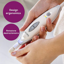 Carica l'immagine nel visualizzatore di Gallery, Beurer MP 41 - Fresa elettrica per Unghie con 7 Accessori Professionali per Manicure e Pedicure in zaffiro e feltro per accorciare, limare, modellare e curare unghie e cuticole, 4,600 giri/min