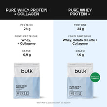 Carica l'immagine nel visualizzatore di Gallery, Bulk Pure Whey Protein + Collagene, Cioccolato, 900g