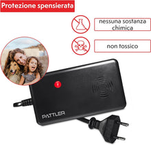 Carica l&#39;immagine nel visualizzatore di Gallery, PATTLER® Repellente Indoor Martore con Ultrasuoni - Protezione Casa, Soffitte, Fienili, Garage O Carport, Protezione Immediata e a Lungo Termine - Funziona con Collegamento alla Rete Elettrica - 1 Pz