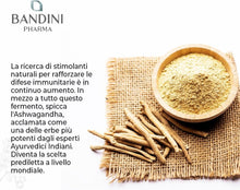 Carica l'immagine nel visualizzatore di Gallery, Bandini® Ashwagandha BIO KSM-66® Vegan (180 Capsule) - Withania Somnifera