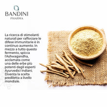 Carica l'immagine nel visualizzatore di Gallery, Bandini® Ashwagandha KSM-66® 180 Compresse (+6 Mesi) Withania Somnifera