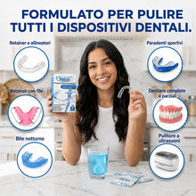Carica l'immagine nel visualizzatore di Gallery, Retainer Fresh Compresse detergenti per apparecchio ortodontico 120 Unità