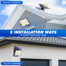 Carica l'immagine nel visualizzatore di Gallery, Pxwaxpy 1 Pezzi-Luce Solare LED Esterno [204LED] Lampada Solare da Esterno con Sensore di Movimento, IP65 Impermeabile F