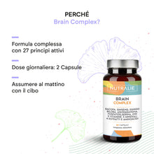 Carica l'immagine nel visualizzatore di Gallery, Nootropico Brain Complex - Memoria e Concentrazione
