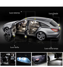 Carica l'immagine nel visualizzatore di Gallery, Xnourney 194 T10 168 2825 W5W LED Lampadina, Estremamente Luminosa 12V 11SMD LED Lampadina Utilizzata per Automobili Camion Interior Dome Map Door Courtesy Targa Luci Bianco (10pcs / pack)