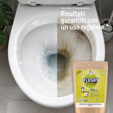 Carica l'immagine nel visualizzatore di Gallery, FLUSHY Power Detergente WC in Polvere, Acido Citrico, 500 g