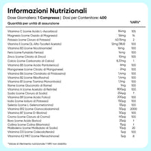 Carica l'immagine nel visualizzatore di Gallery, Multivitaminico Completo in 400 Micro Compresse Vegane (per +1 Anno)