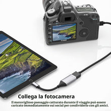 Carica l'immagine nel visualizzatore di Gallery, Adattatore Lightning a USB per iPhone [Apple MFi Certificato], OTG per iPad Supporta Disco, Lettore di Schede, Mouse, Ta
