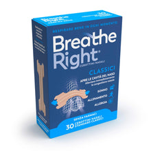 Carica l'immagine nel visualizzatore di Gallery, Breathe Right Cerottini Nasali Classici Standard, 30 Pezzi Sollievo Nasale