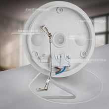 Carica l'immagine nel visualizzatore di Gallery, BRILONER - Plafoniera LED con luce indiretta, piatta, luce bianca neutra, lampada soffitto, plafoniera, plafoniere led a