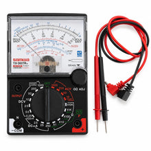 Carica l'immagine nel visualizzatore di Gallery, Topolenashop Multimetro Tester Analogico Portatile con Cavi e Puntali – Voltmetro Amperometro Ohmmetro per Tensione CA/C